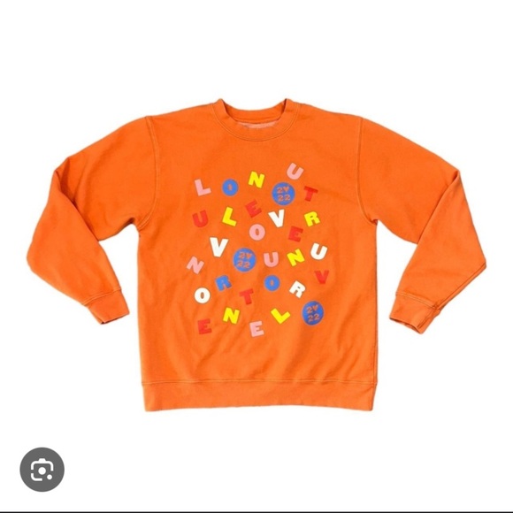Harry Styles 2022 Love on Tour Alphabet Soup Orange Large music concert spring - Picture 1 of 4